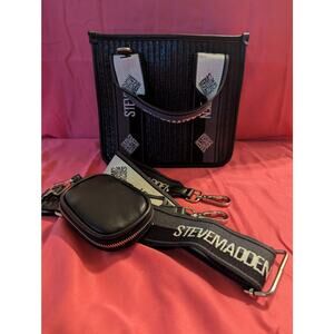 Steve Madden Straw Bwebber Bag